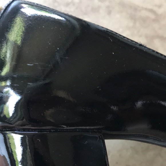 Cole Haan Grand OS Black Patent Leather Heels Size 8 - Picture 10 of 13